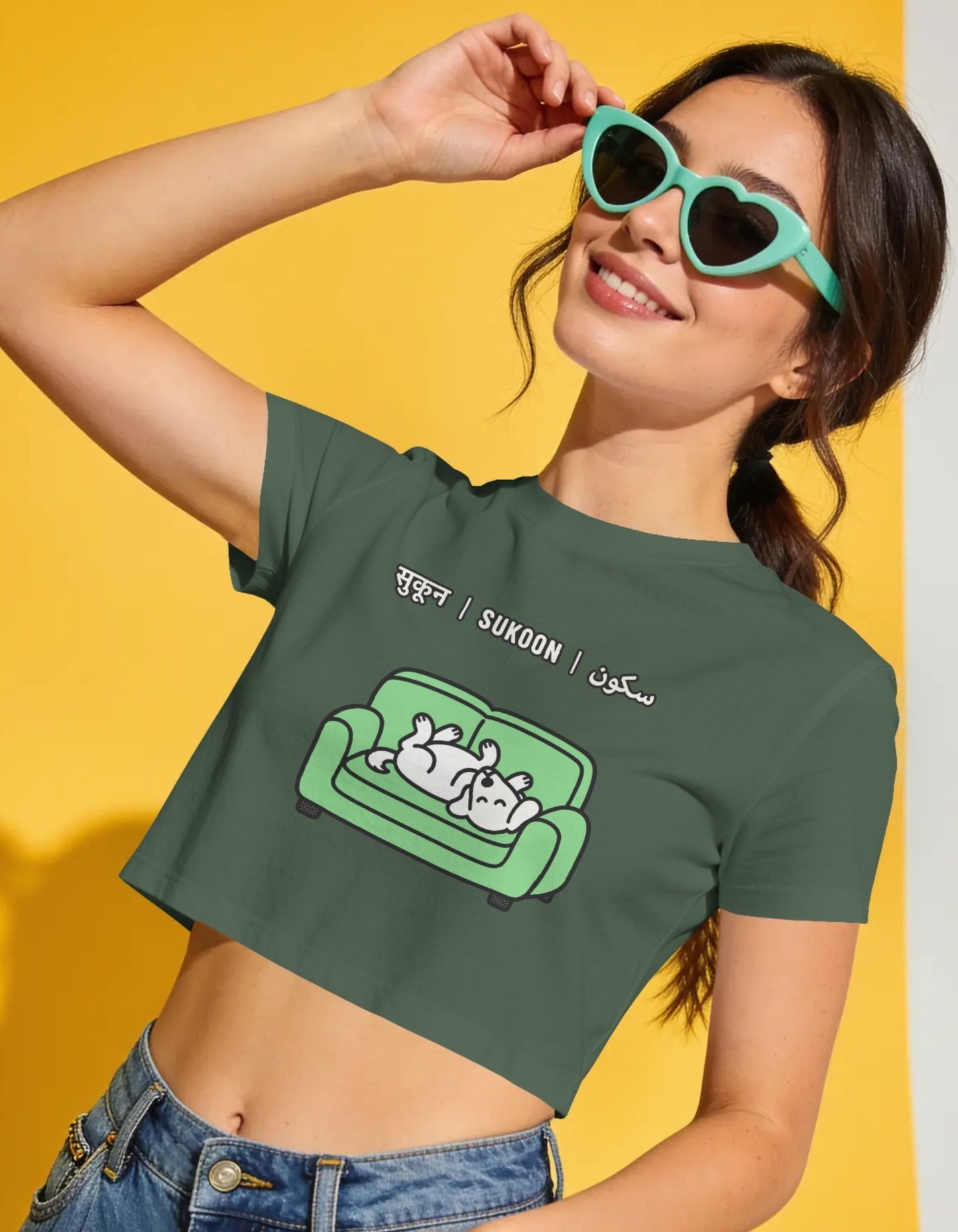 The "Sukoon" Crop Top