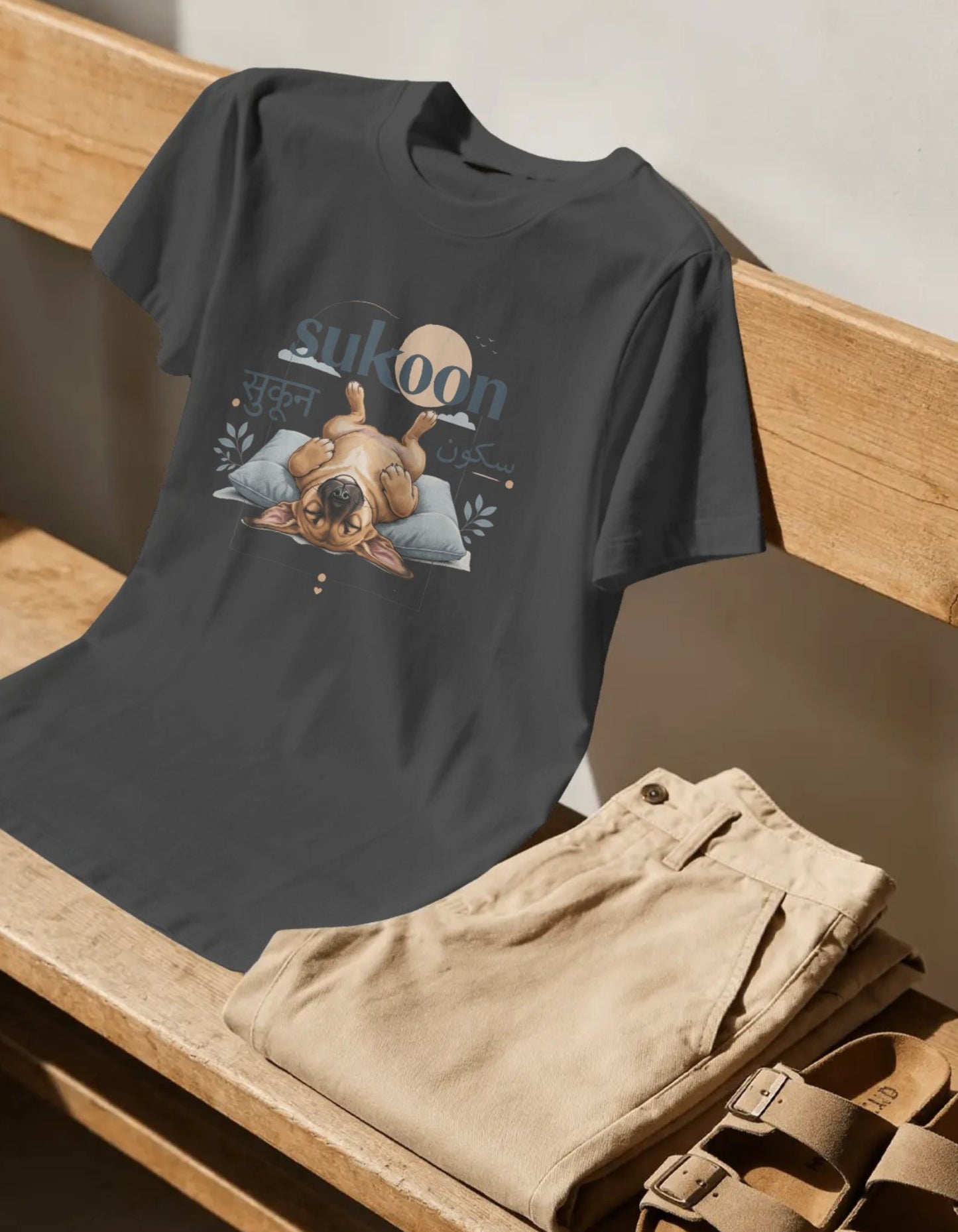 Sukoon Indian Pariah— Oversized Pet Parent T-shirt